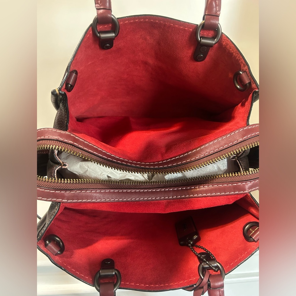 EUC COACH ROGUE 30 WITH PRAIRIE RIVETS OXBLOOD/RED - Picture 13 of 16